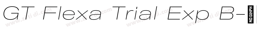 GT Flexa Trial Exp B字体转换 GT Flexa Trial Exp B字体转换